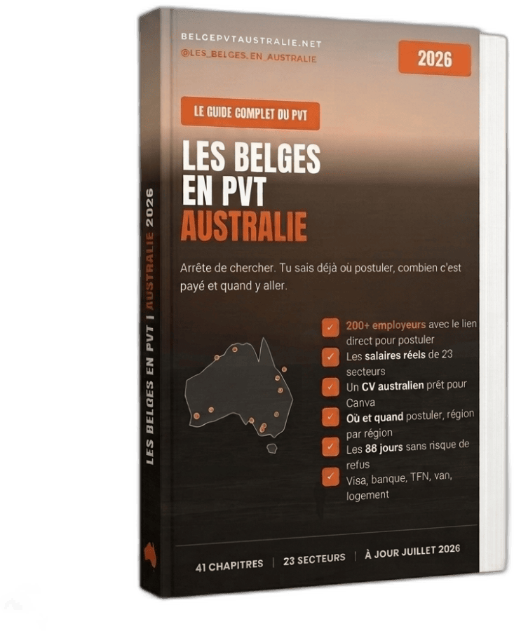 Couverture de l'ebook Le guide complet du PVT Australie